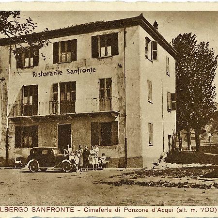 Hotel Relais Ristorante Sanfront Ponzone Exterior foto